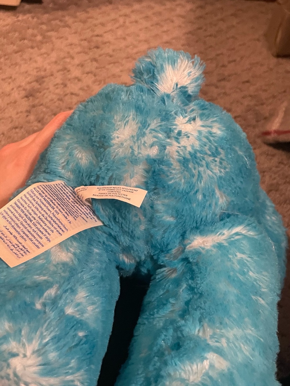 Build-A-Bear Blue Cupcake Teddy Bear Plush Stuffed Animal - Picture 7 of 8